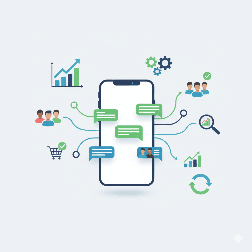 WapNexus WhatsApp marketing campaign interface