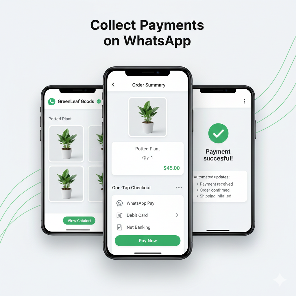 Collect Payments on WhatsApp